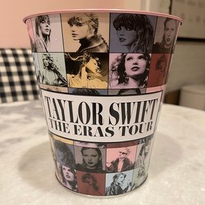 Taylor Swift Pink Tin Popcorn Bucket - New AMC EXCLUSIVE ERAS TOUR MERCH